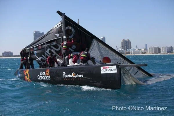 Első fellépés - Oracle RC44 Cup, Miami - Vitorlás tudattágítás