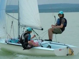 Nemzetközi versenyek a Balatonon